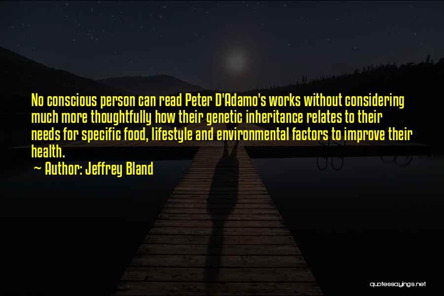 Jeffrey Bland Quotes 140929