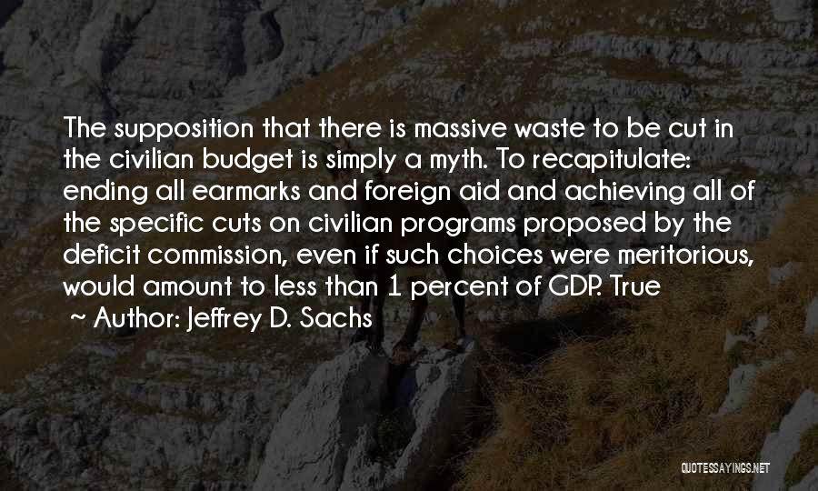 Jeffrey D. Sachs Quotes 744739