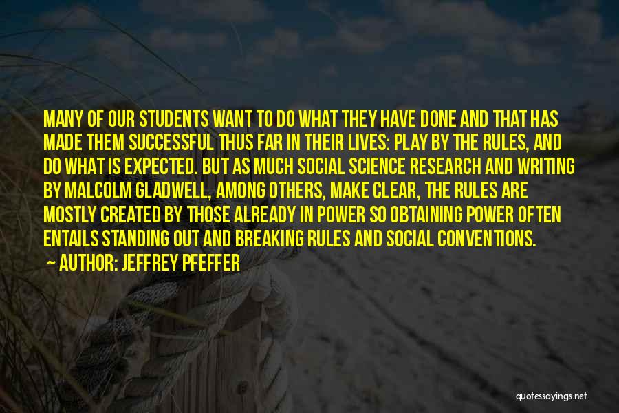 Jeffrey Pfeffer Quotes 358571