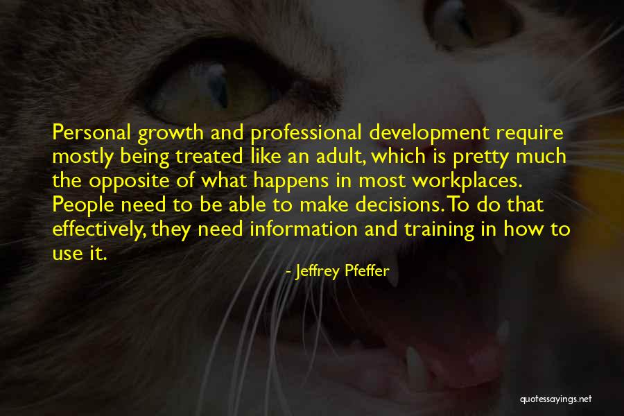 Jeffrey Pfeffer Quotes 537533