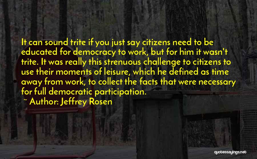 Jeffrey Rosen Quotes 1287107