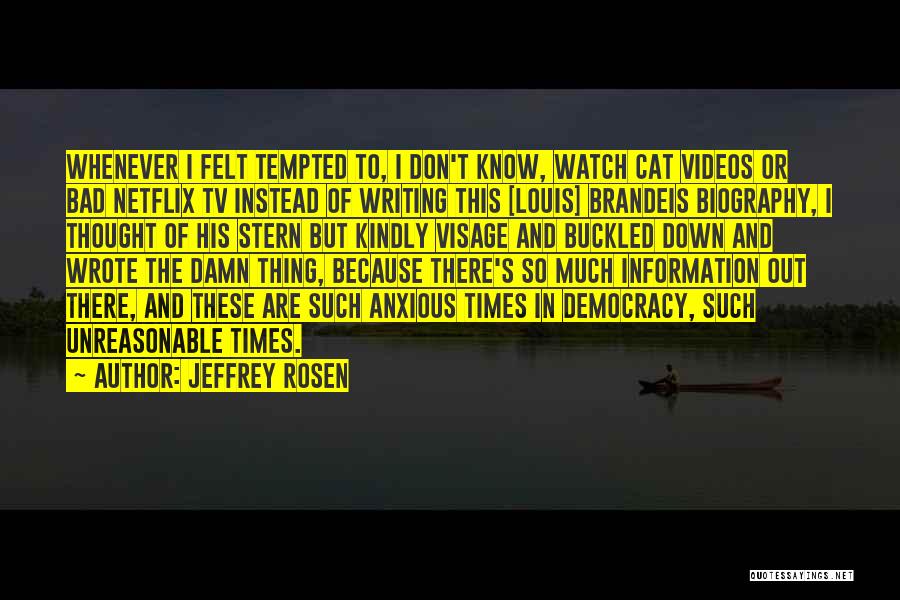 Jeffrey Rosen Quotes 174443