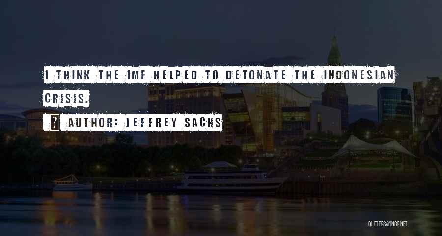 Jeffrey Sachs Quotes 837693