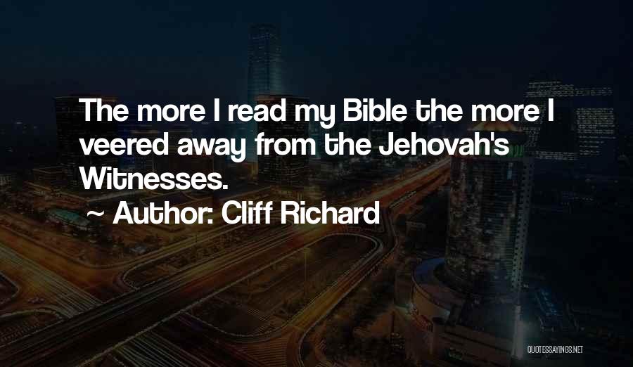 Jehovah Bible Quotes By Cliff Richard