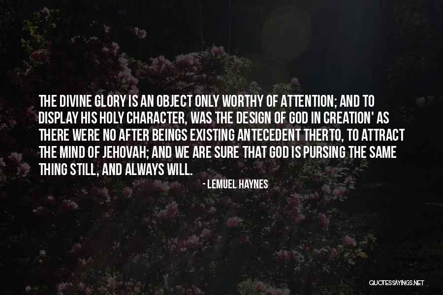 Jehovah God Quotes By Lemuel Haynes Jehovah God Quotes By Lemuel Haynes