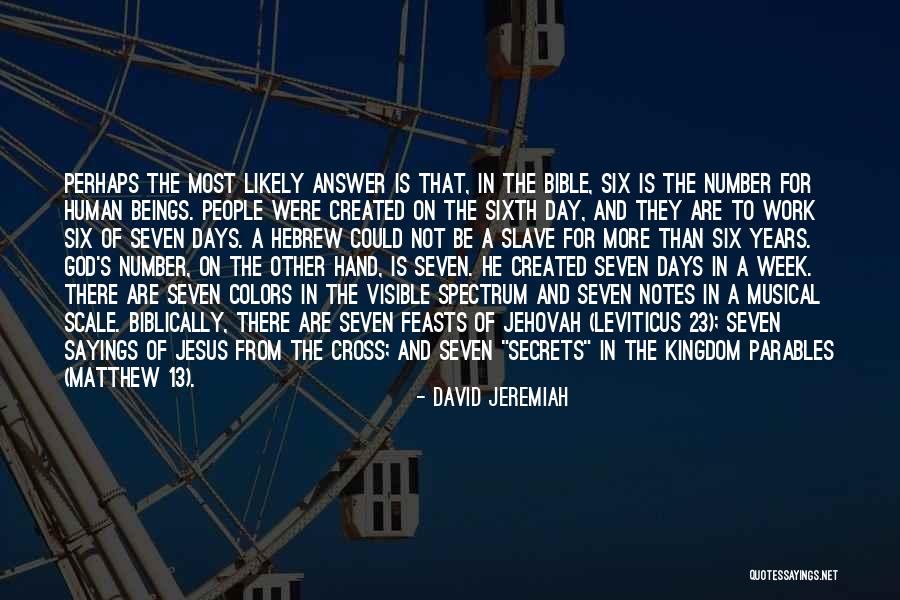 Jehovah's Quotes By David Jeremiah