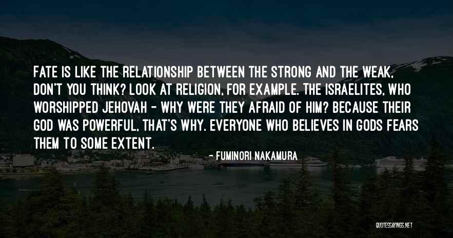 Jehovah's Quotes By Fuminori Nakamura