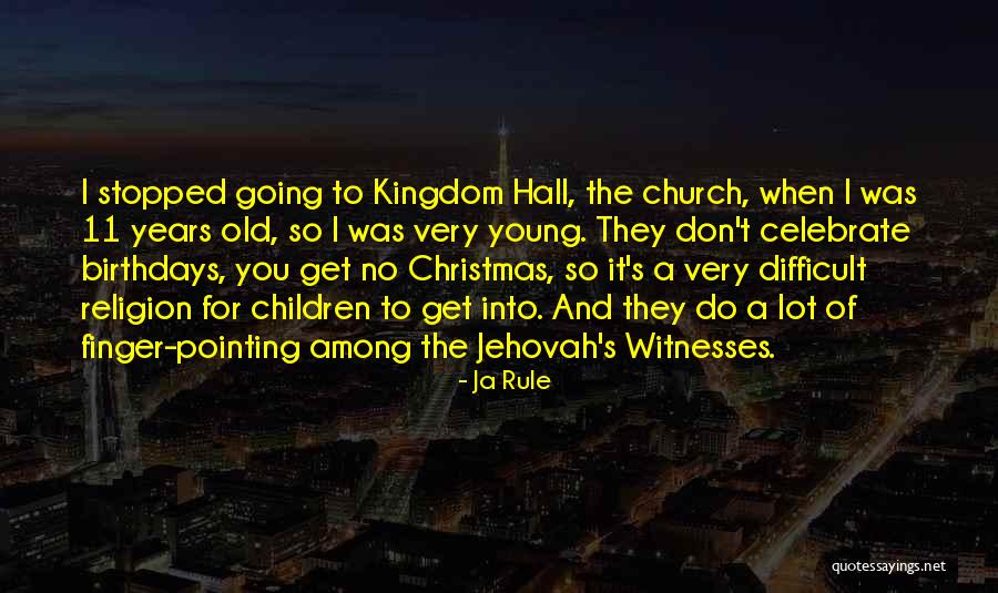 Jehovah's Quotes By Ja Rule
