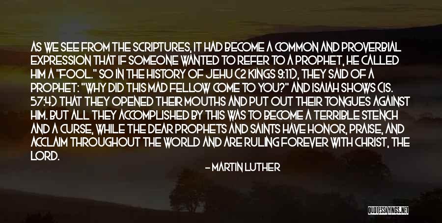 Jehu Quotes By Martin Luther Jehu Quotes By Martin Luther