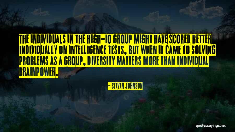 Jelese Quotes By Steven Johnson Jelese Quotes By Steven Johnson