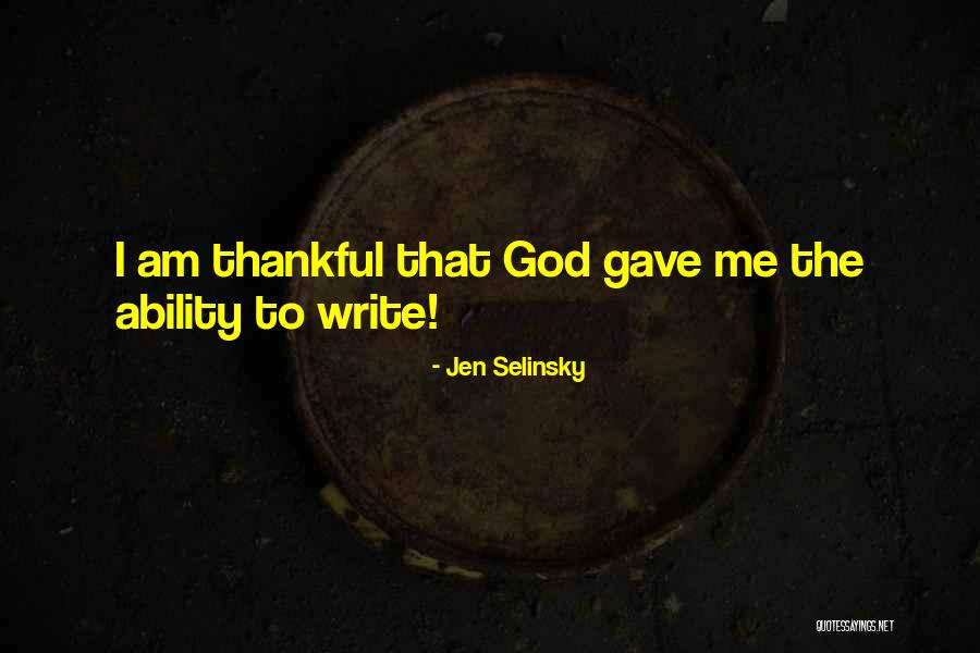 Jen Selinsky Quotes 629896