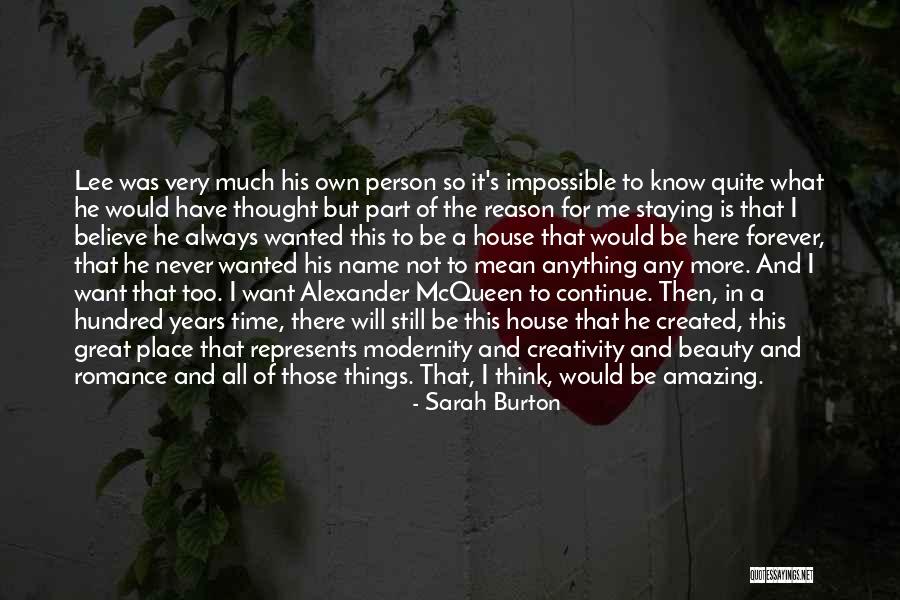 Jenjer Vick Quotes By Sarah Burton Jenjer Vick Quotes By Sarah Burton