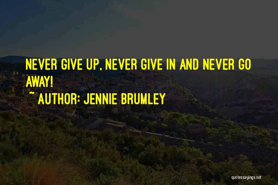 Jennie Brumley Quotes 721997