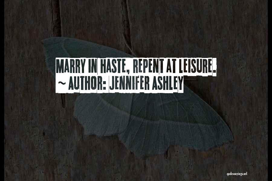 Jennifer Ashley Quotes 891591