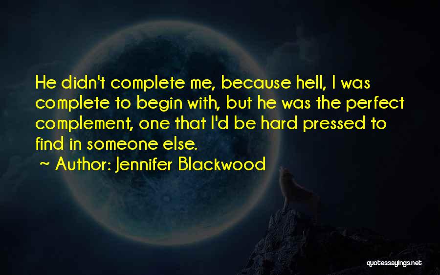 Jennifer Blackwood Quotes 160663