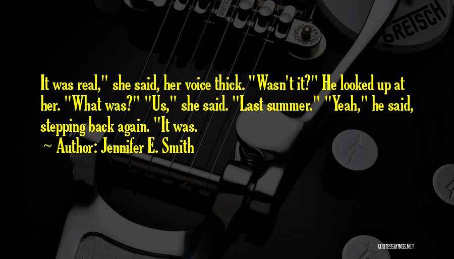 Jennifer E. Smith Quotes 319335