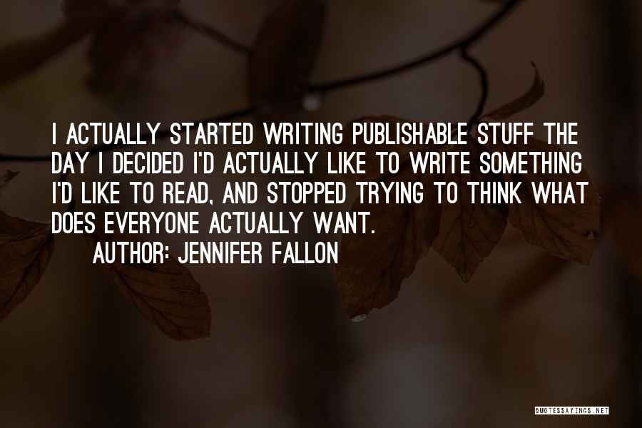 Jennifer Fallon Quotes 1920938