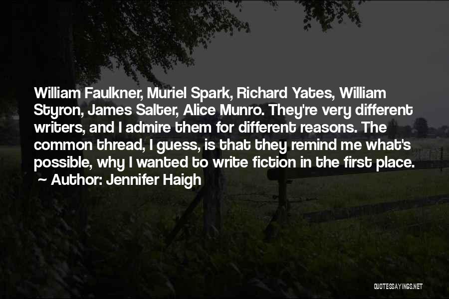 Jennifer Haigh Quotes 1389176