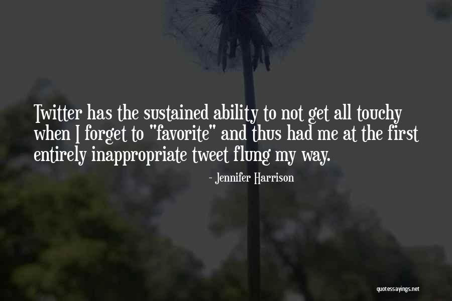 Jennifer Harrison Quotes 428597
