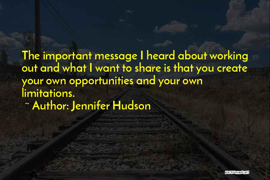 Jennifer Hudson Quotes 1402998