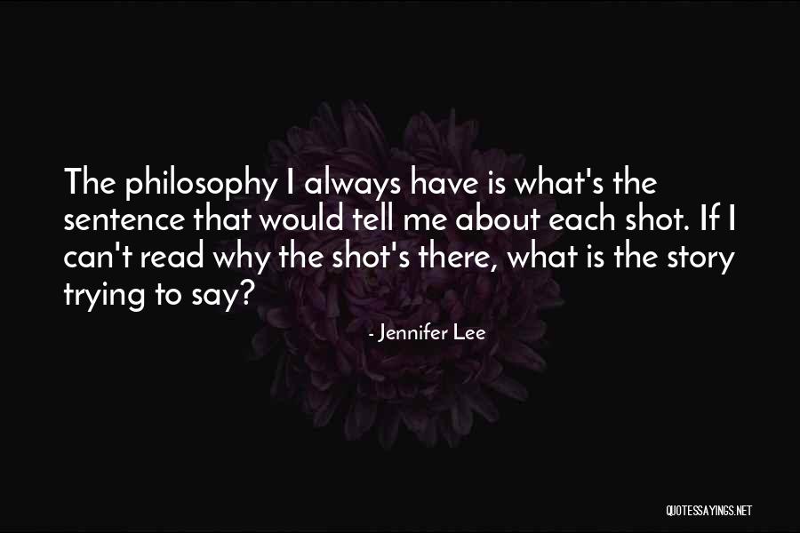 Jennifer Lee Quotes 411668