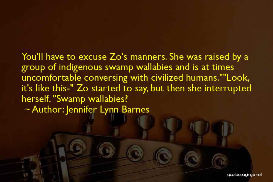 Jennifer Lynn Barnes Quotes 1409182