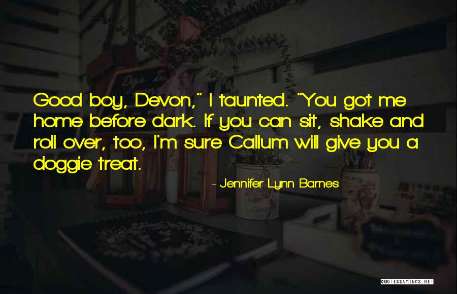 Jennifer Lynn Barnes Quotes 1530416