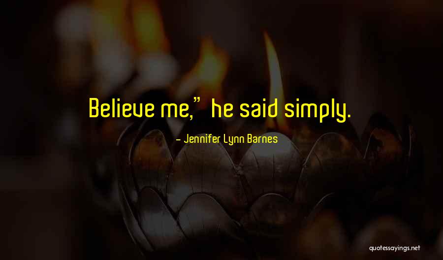 Jennifer Lynn Barnes Quotes 1619294