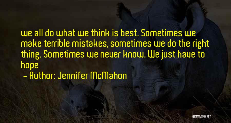 Jennifer McMahon Quotes 1038776