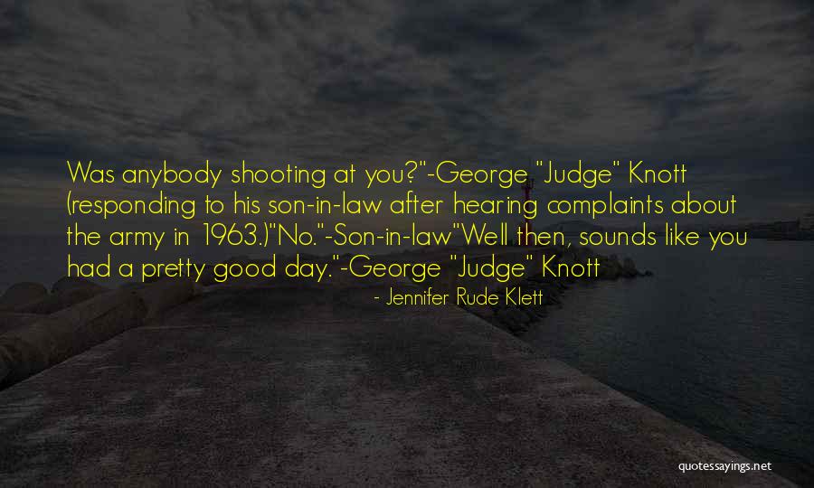 Jennifer Rude Klett Quotes 528164