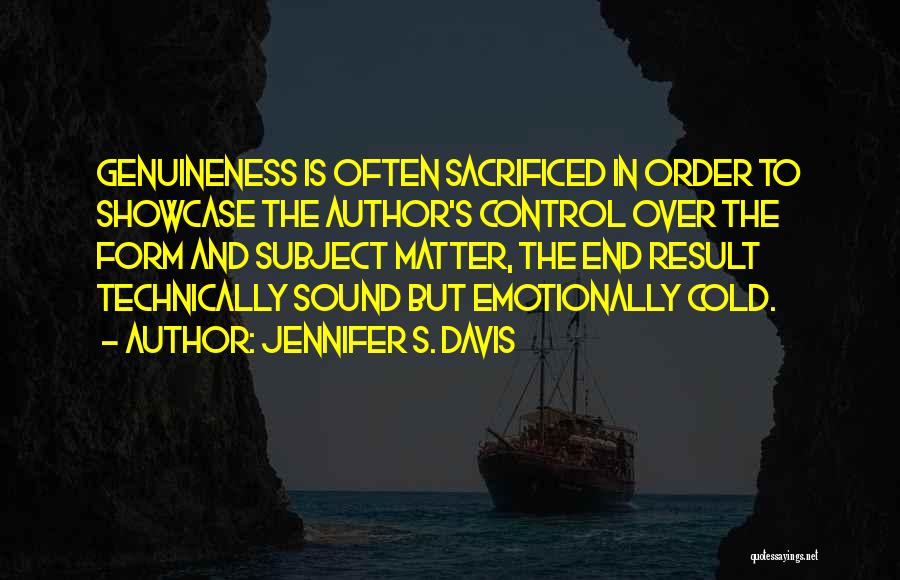 Jennifer S. Davis Quotes 1632799