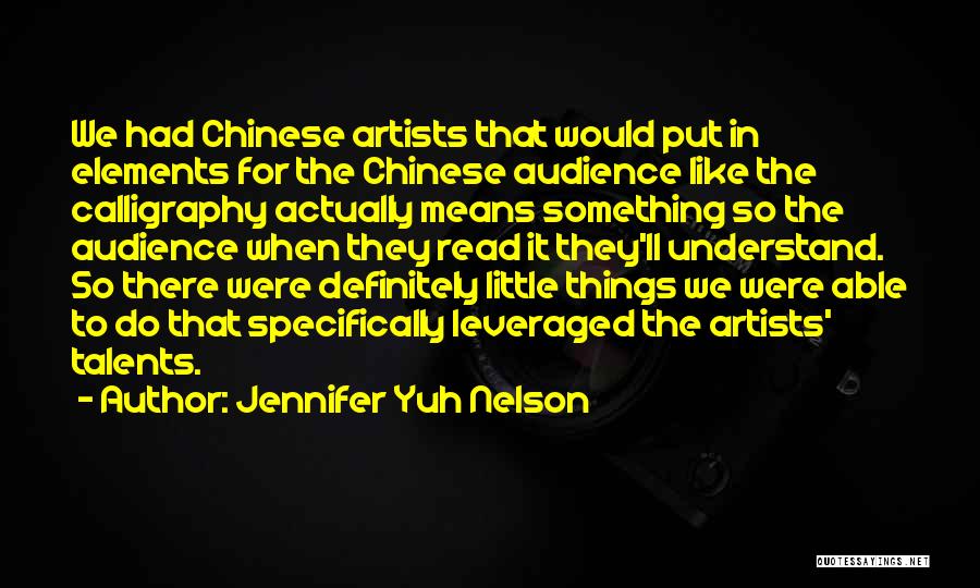 Jennifer Yuh Nelson Quotes 1766736