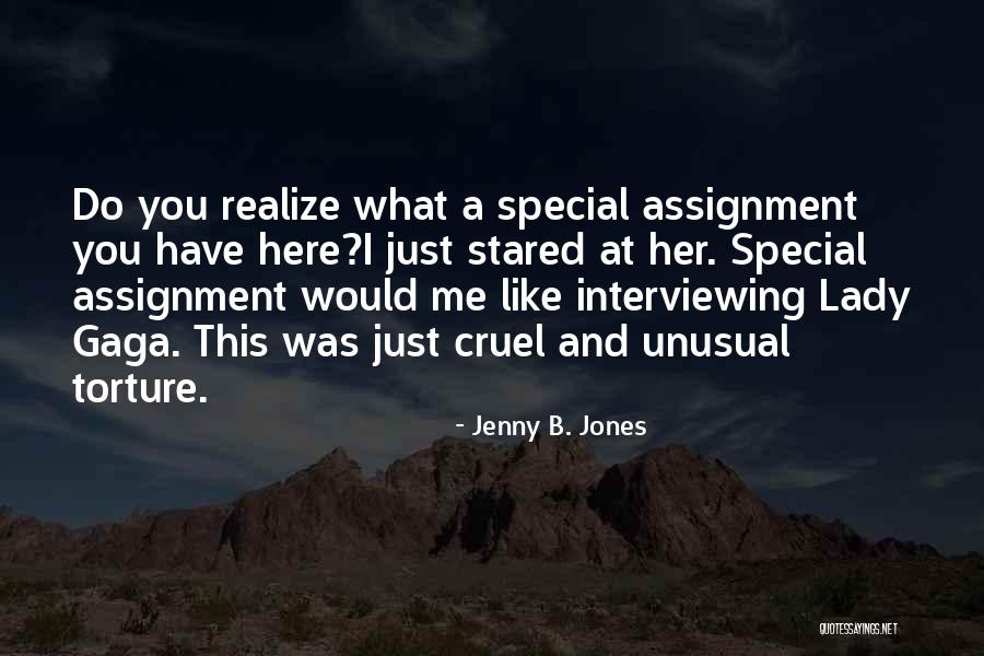 Jenny B. Jones Quotes 761399