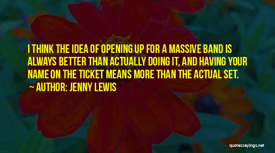 Jenny Lewis Quotes 1507837