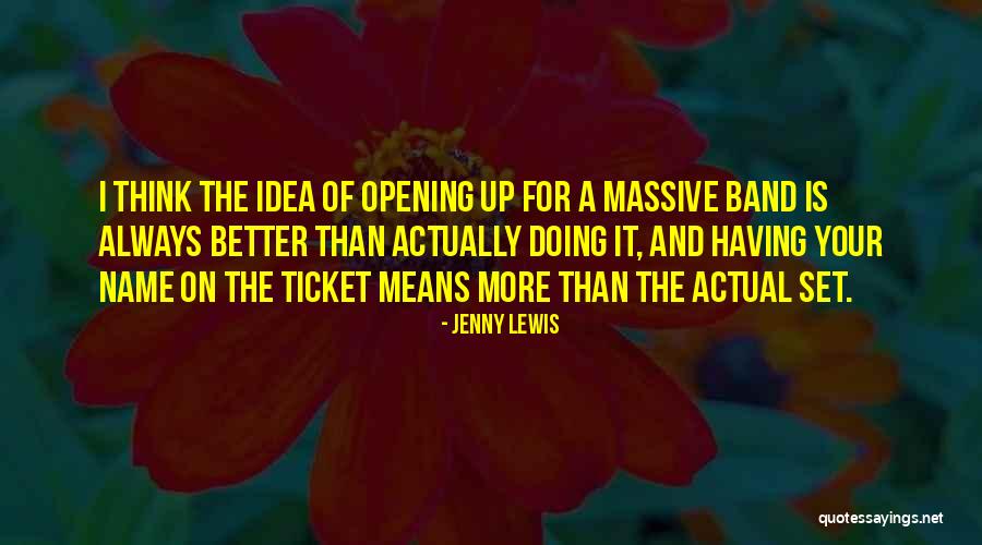 Jenny Lewis Quotes 1507837