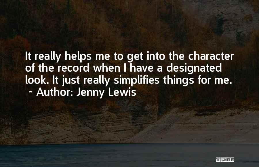 Jenny Lewis Quotes 1797638