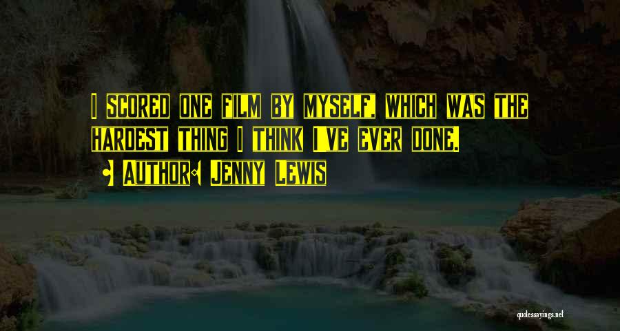 Jenny Lewis Quotes 1964715