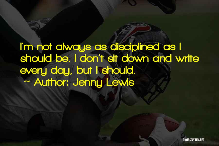 Jenny Lewis Quotes 219353