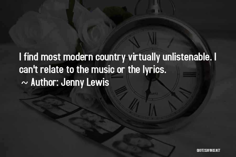 Jenny Lewis Quotes 616440