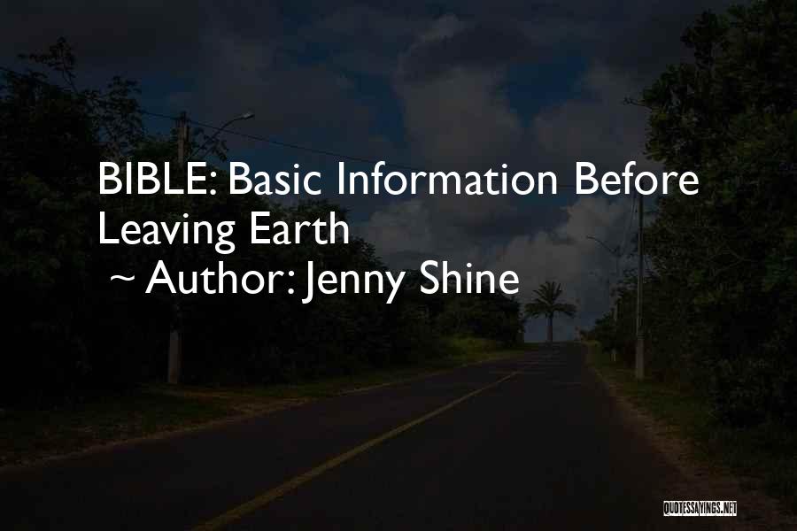 Jenny Shine Quotes 119706