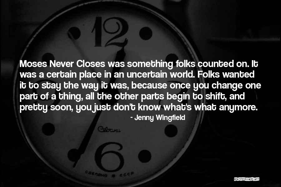 Jenny Wingfield Quotes 837495