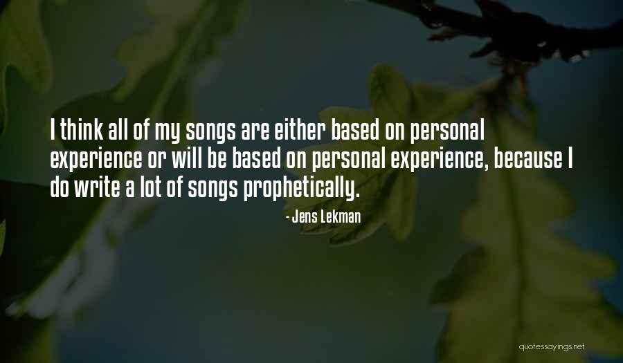 Jens Lekman Quotes 263488