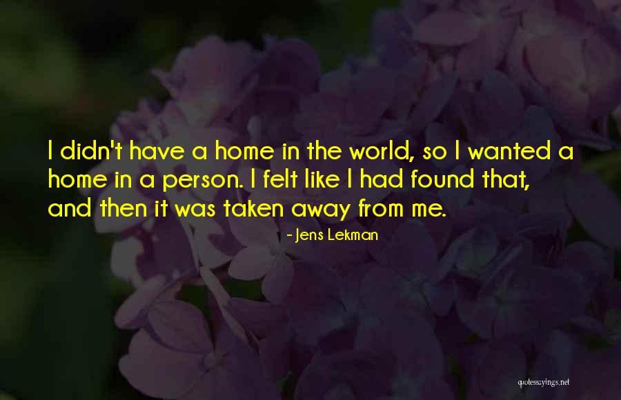 Jens Lekman Quotes 439779