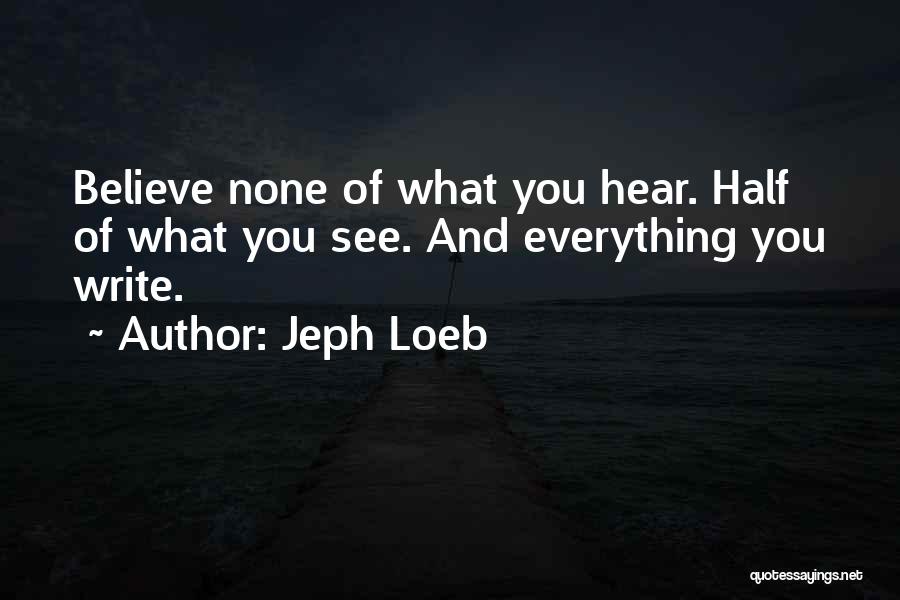 Jeph Loeb Quotes 245057