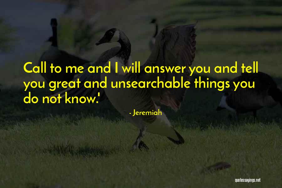 Jeremiah Quotes 540442