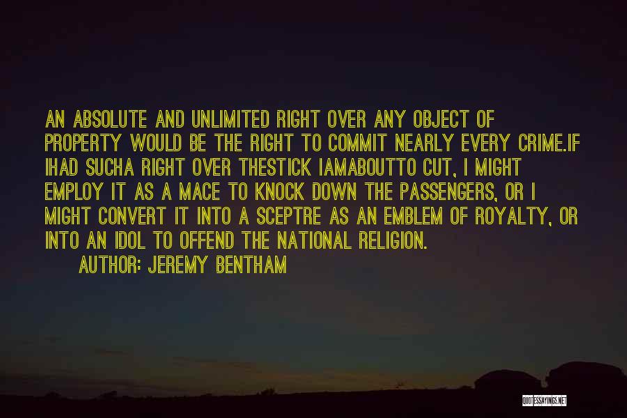 Jeremy Bentham Quotes 1500091