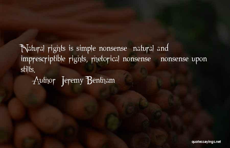 Jeremy Bentham Quotes 371776