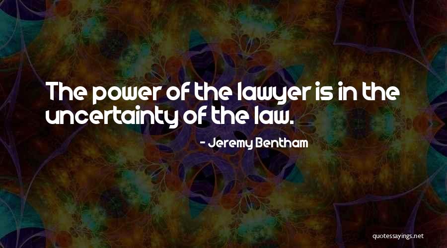 Jeremy Bentham Quotes 483220