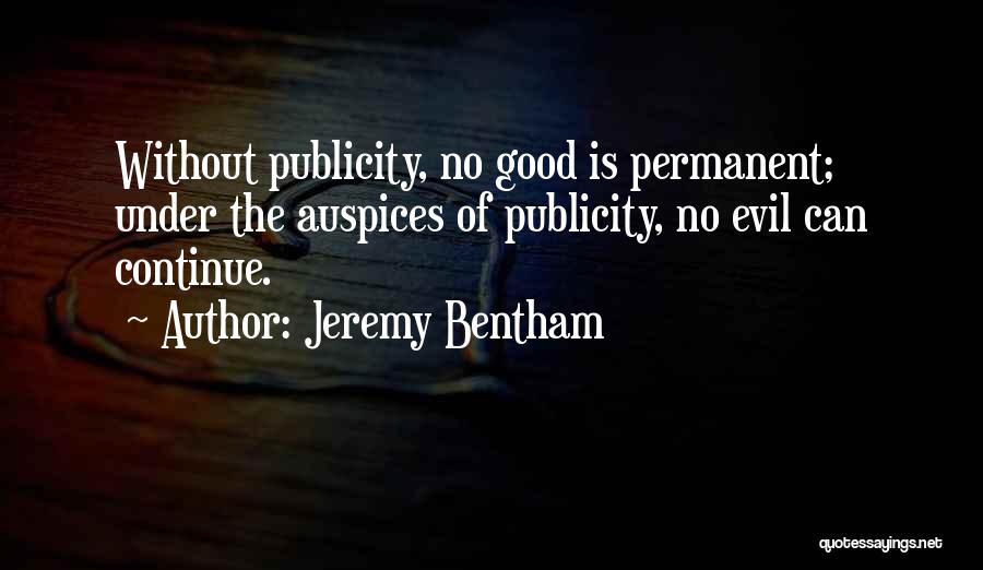 Jeremy Bentham Quotes 871542
