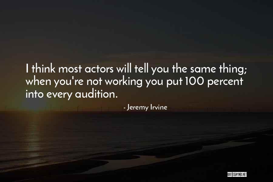 Jeremy Irvine Quotes 1607769